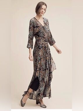 Anthropologie Woodlands maxi size 10 with lining